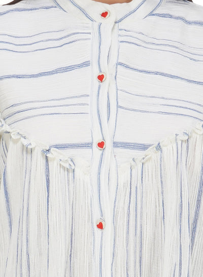 Women's Vanilla Frill Shirt
