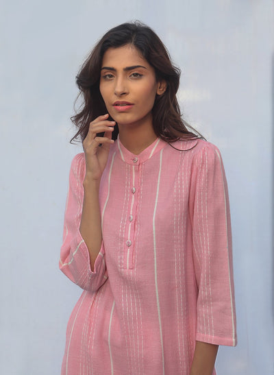 Luna Mandarin Collar Tunic