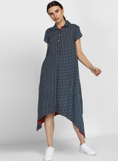 Buy Blue High Low Dress