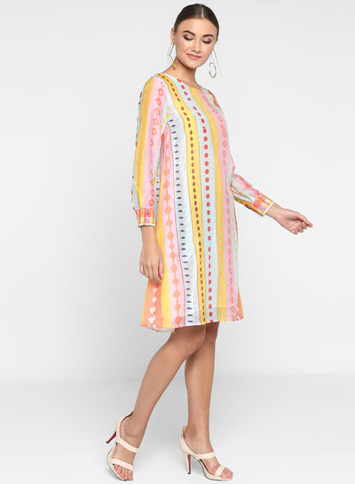 Delphinium Box Dress for Women