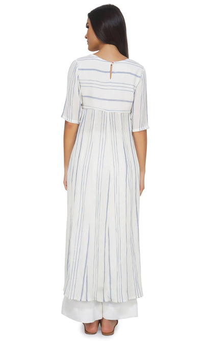 Women's Online Vanilla Slit Kurta