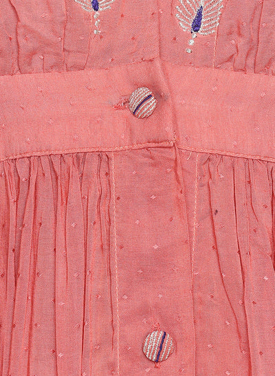 Peony empire dress