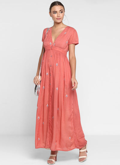 Shop Peony Empire Dress Online