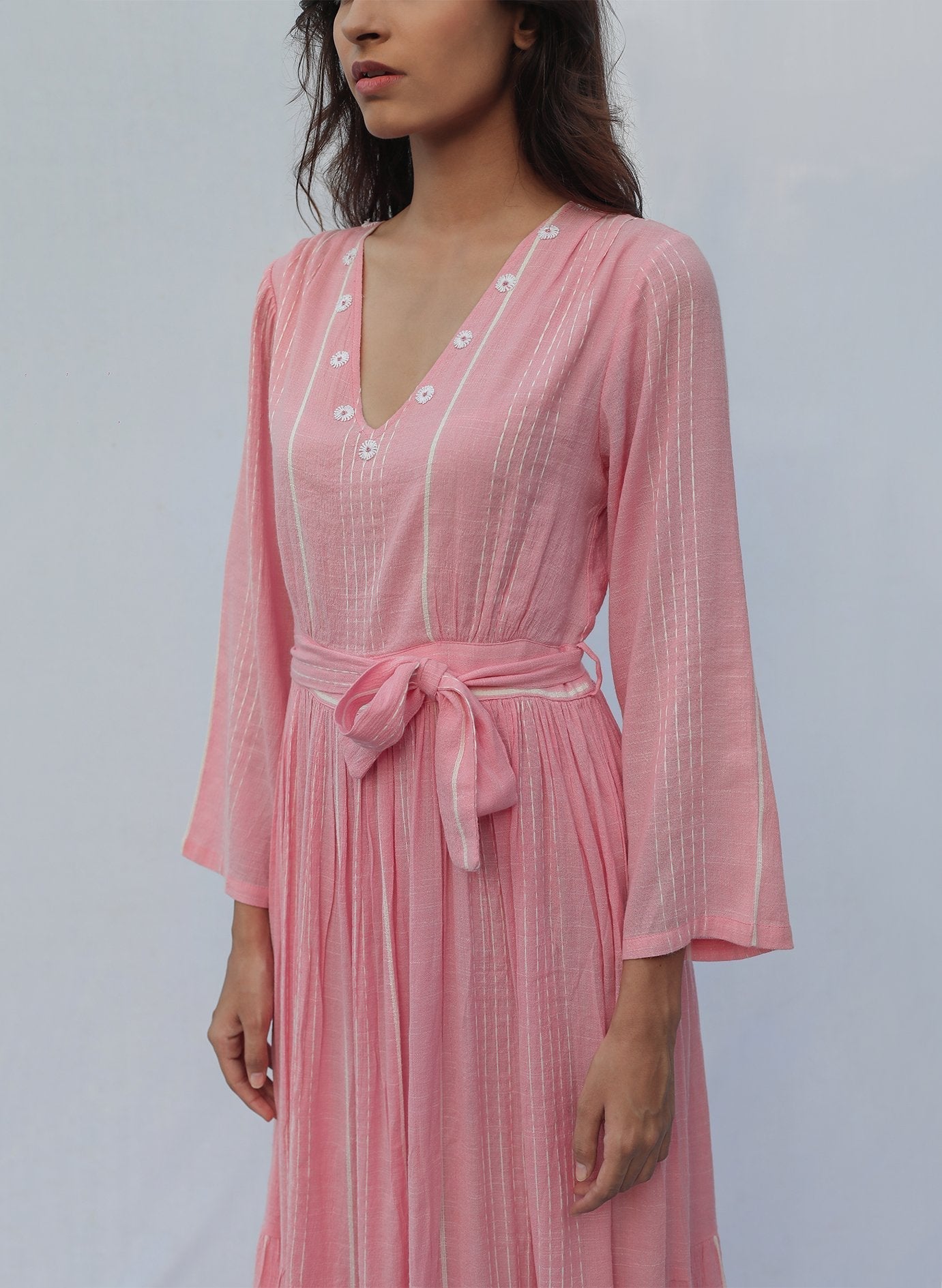 Luna Gathered Tier Dress