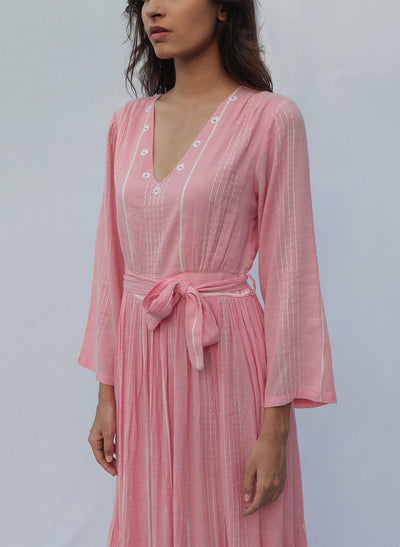 Luna Gathered Tier Dress
