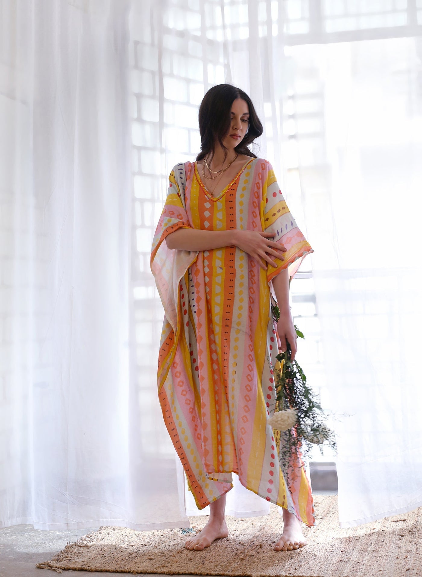 Shop Online Delphinium Kaftan 