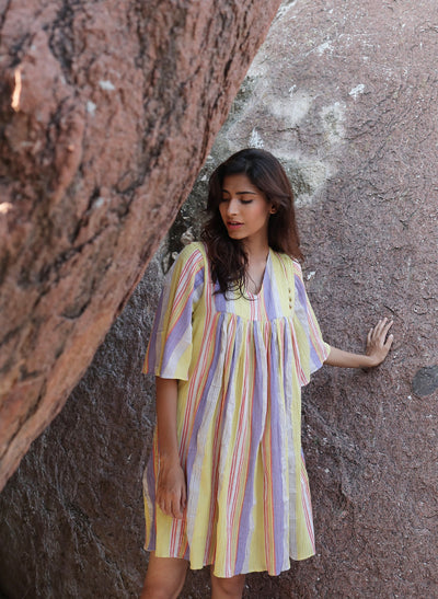 Wild Jo Gathered Dress Online