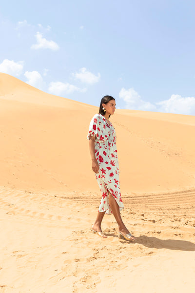 Azure Kaftan Dress