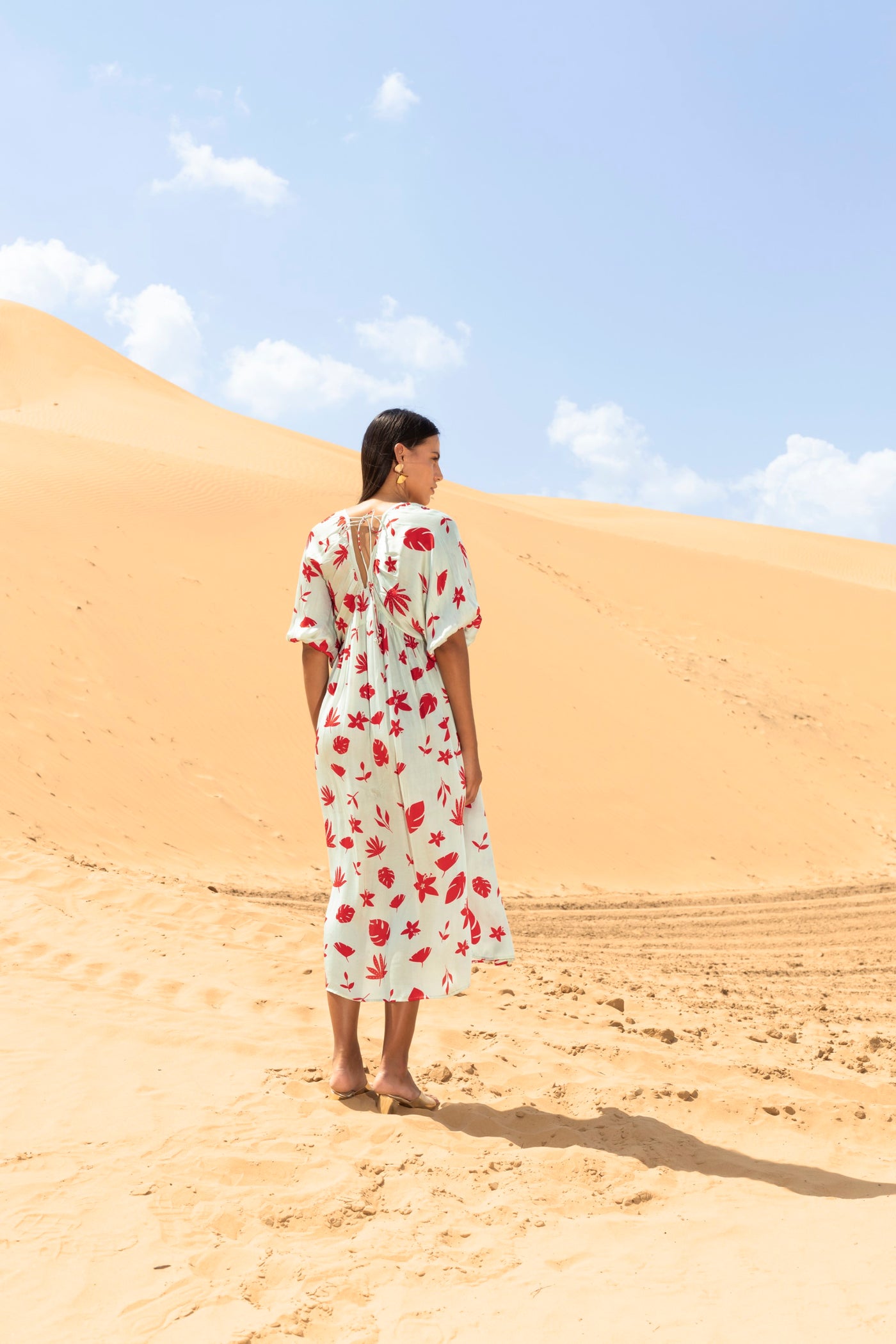 Azure Kaftan Dress