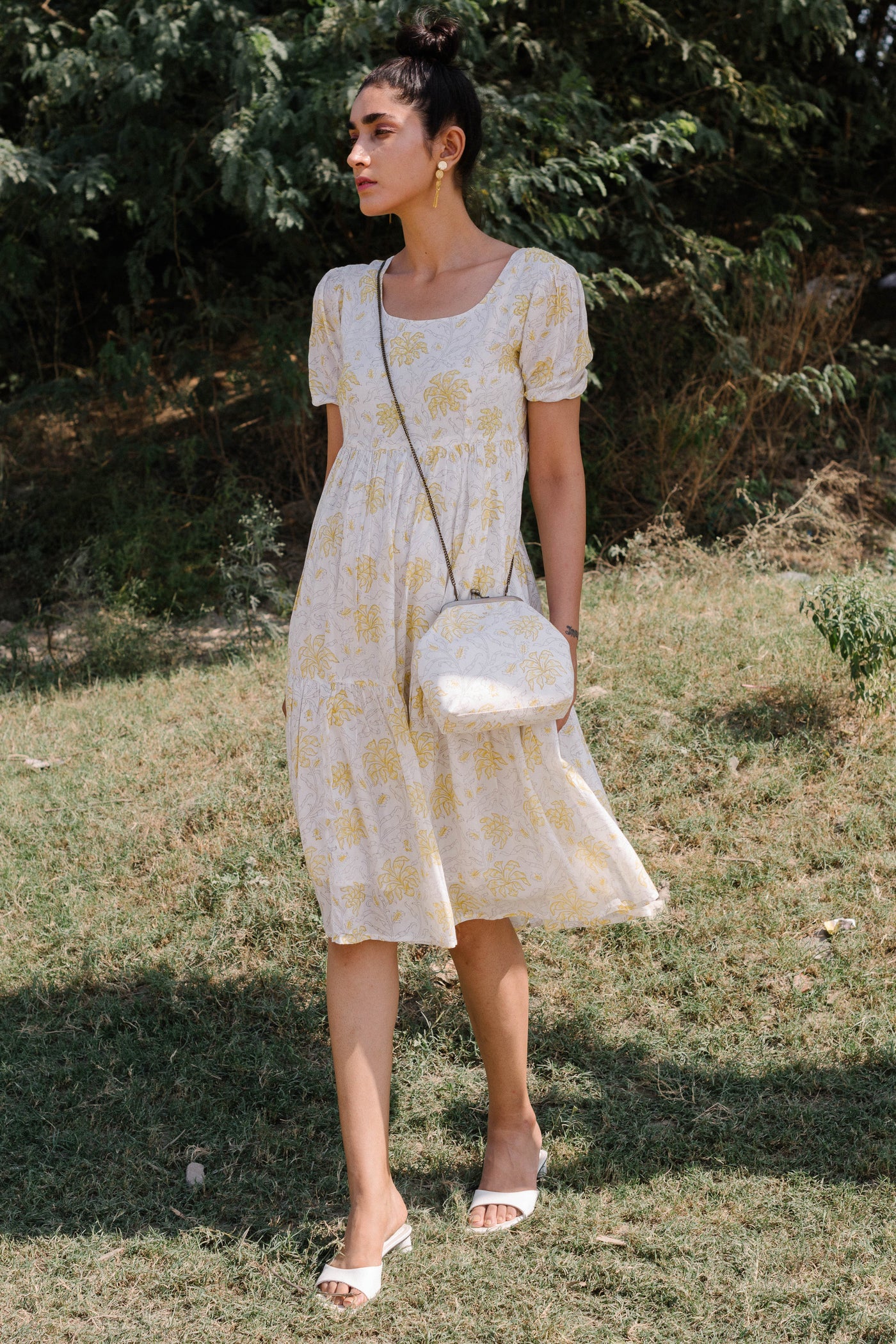 Bayshore Puff Sleeve Dress