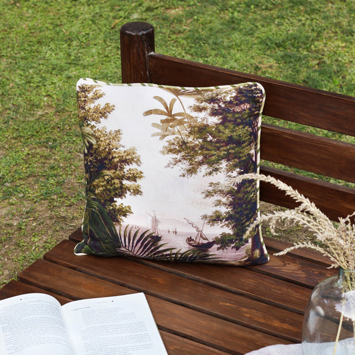Buy Bear Grass Printed Cushion Cover