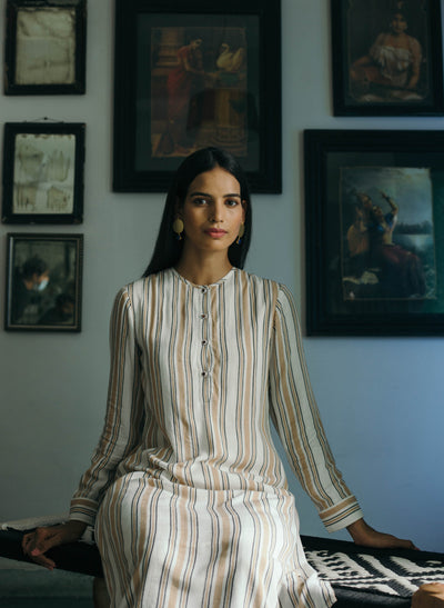 Women's Biscotti Striped Kurta