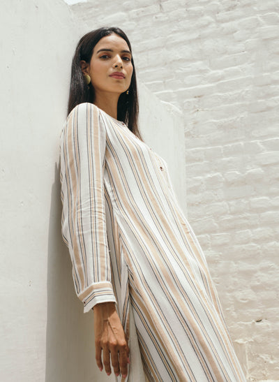 Biscotti Striped Kurta