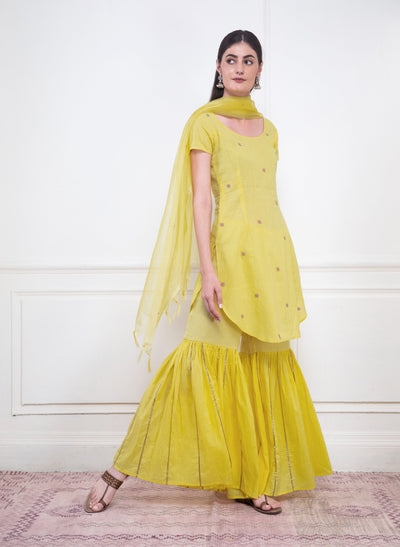 Dhoop Cotton Sharara