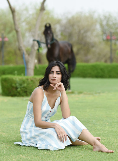 Frost Bow Dress for Women