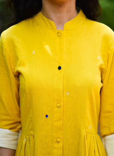 Yellow Ki Shifutu Dress Online 