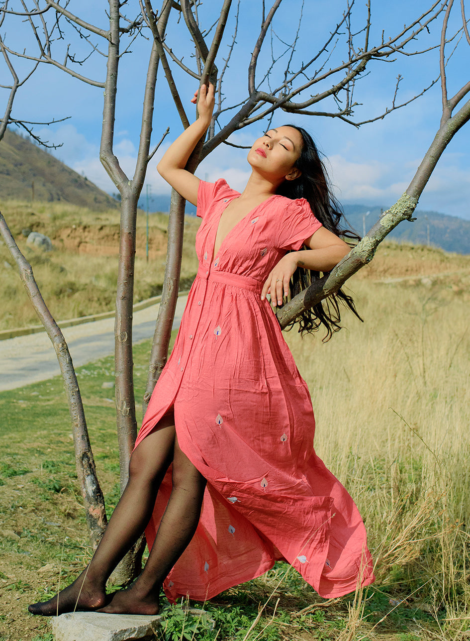 Peony Empire Dress for Women