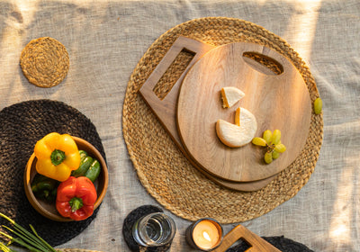 Earthy Jute Round Placemat