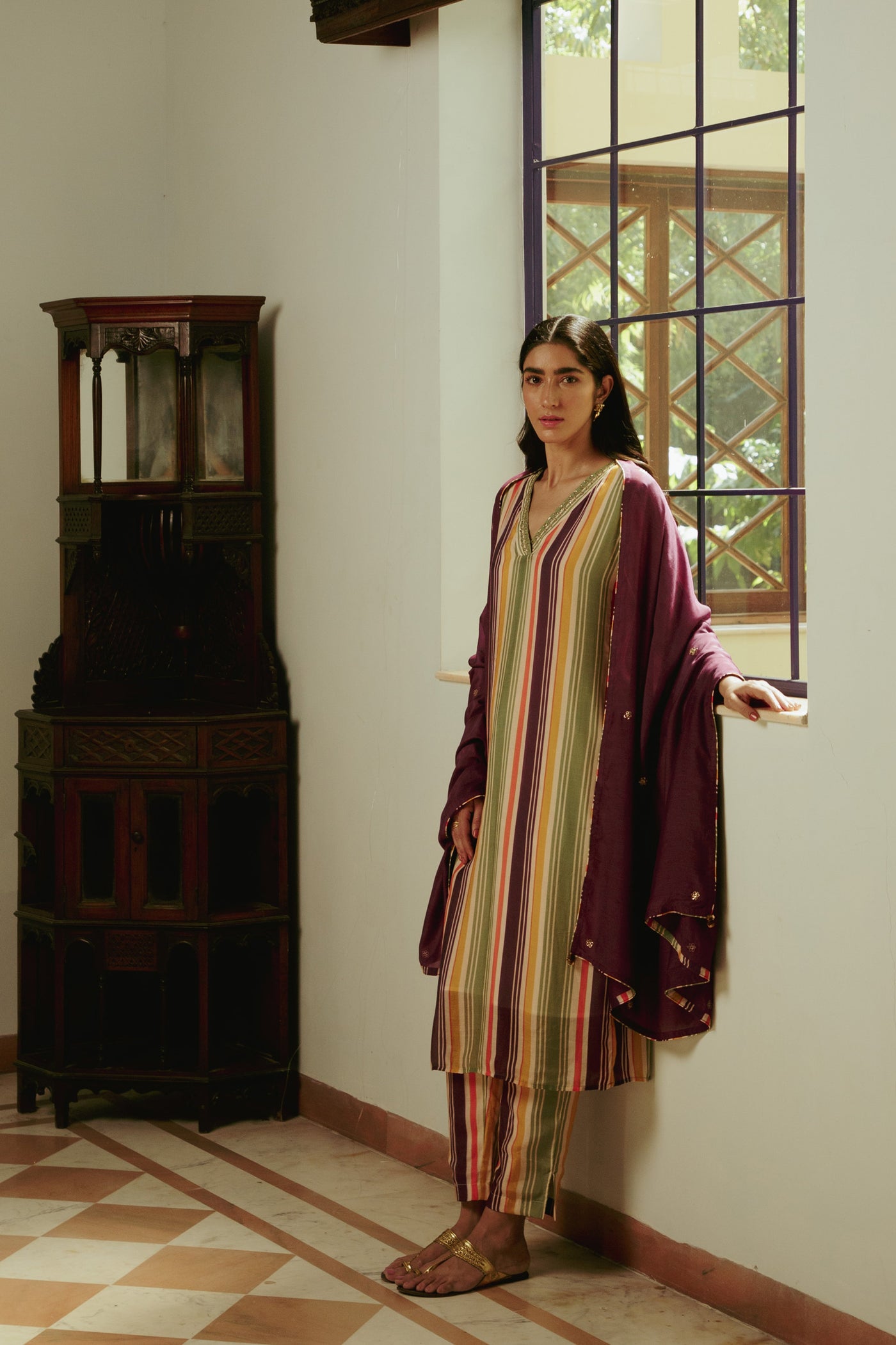 Emir Striped Kurta