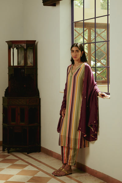 Emir Purple Dupatta