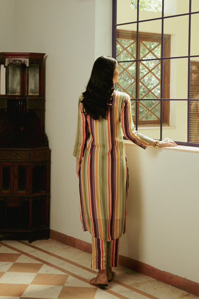 Emir Striped Kurta