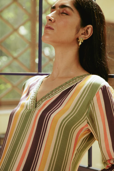 Emir Striped Kurta