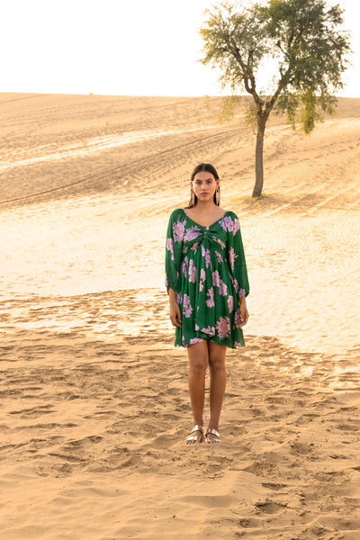 Forest Wood Short Dress