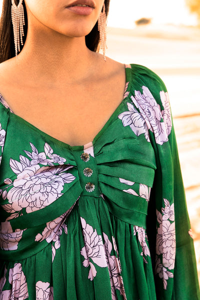 Forest Wood Short Dress