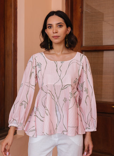 Shop Online Floral Printed Top