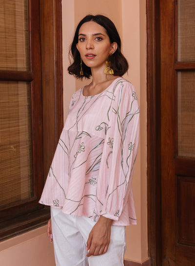 Women's Floral Printed Top