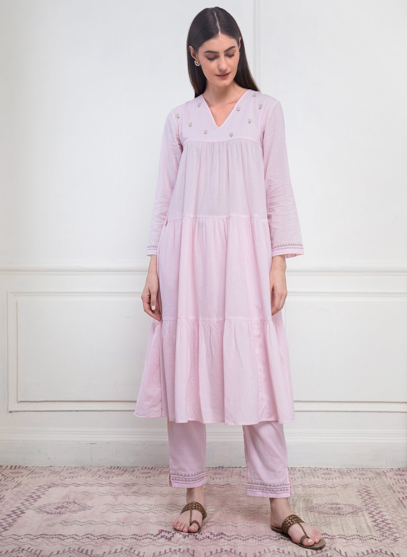 Gulaab Cotton Straight Pants