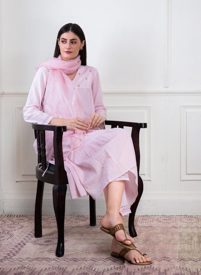 Online Gulaab Organza Dupatta