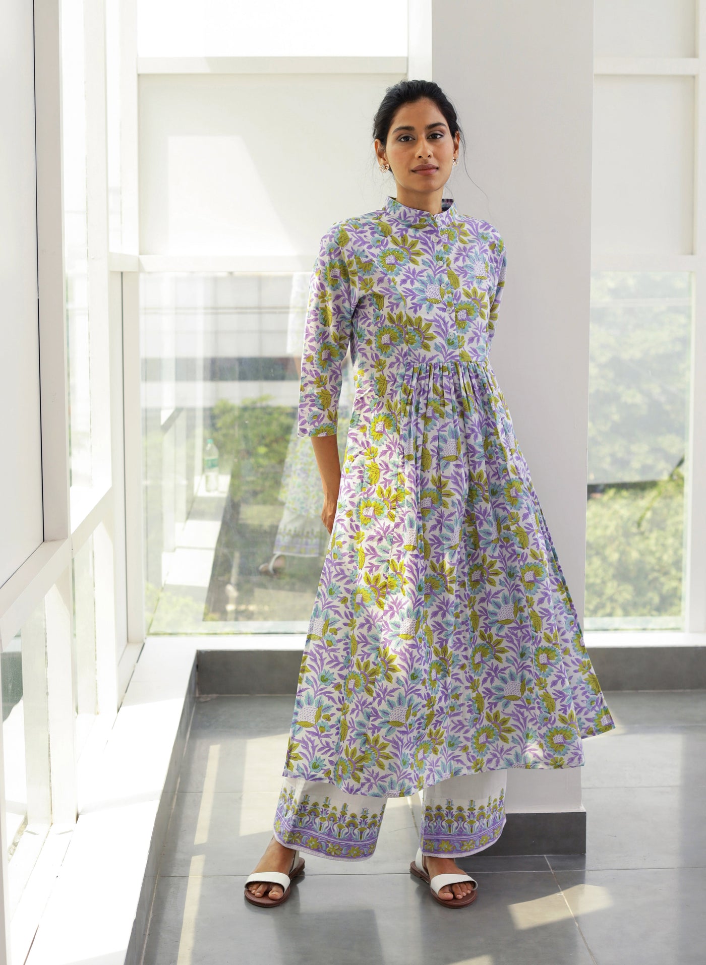 Shop Cotton Printed Long Kurta