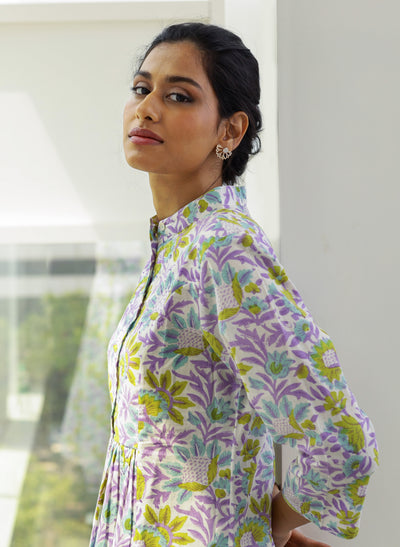 Buy Cotton Printed Long Kurta