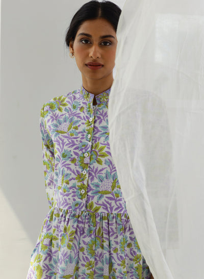 Buy Nehru Collar Printed Kurta