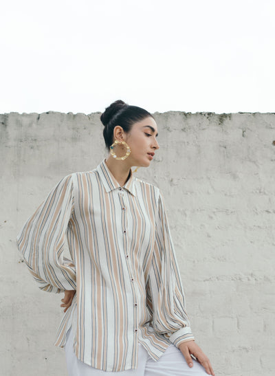 Buy Puff-Sleeve Shirt Online