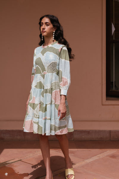 Happy Thoughts Printed Dress