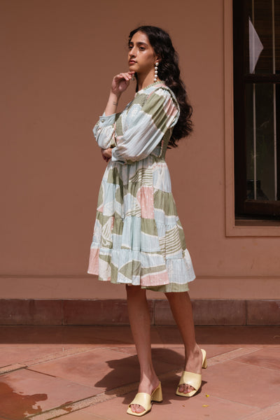 Happy Thoughts Printed Dress