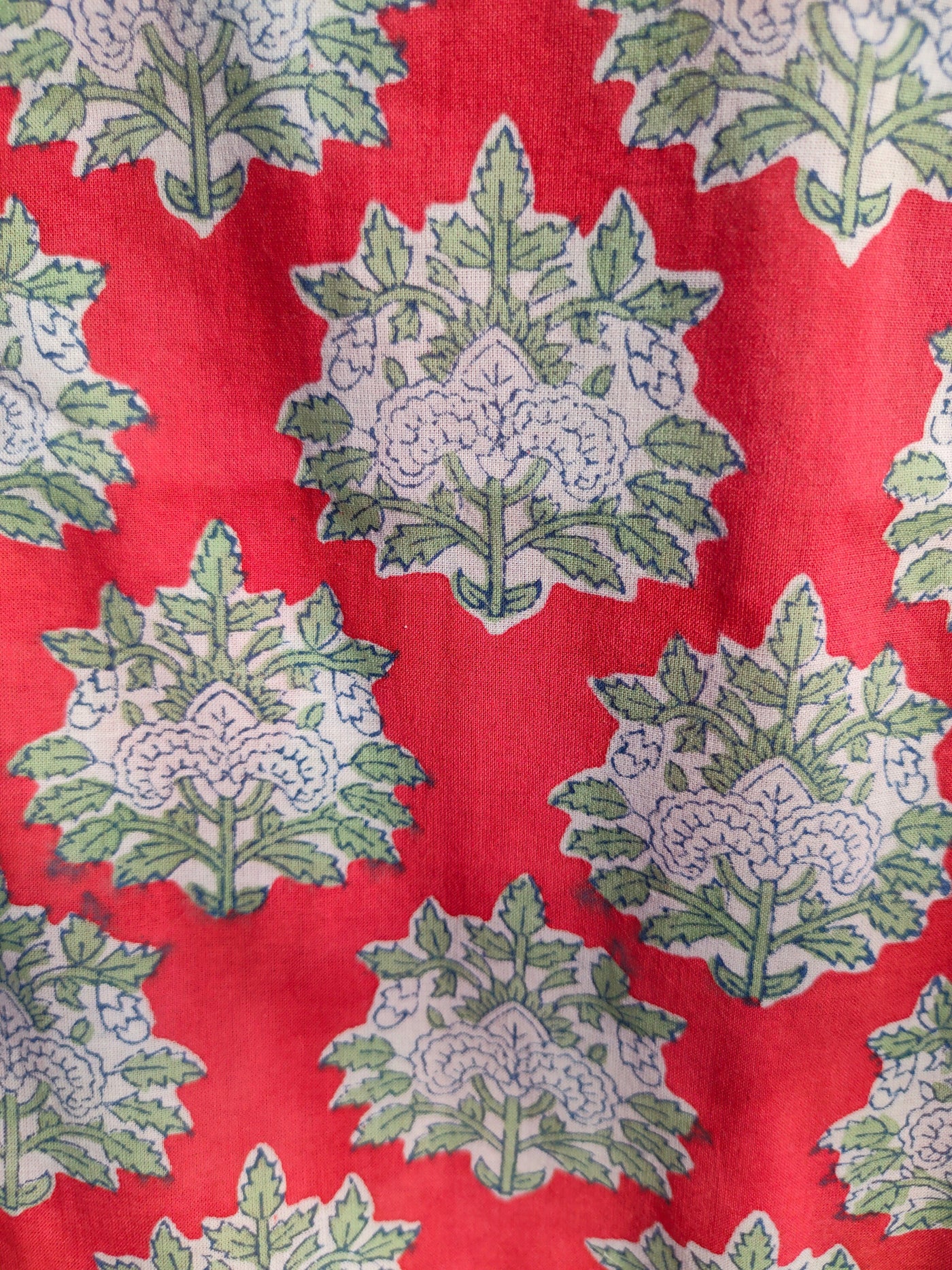 Aruni Block-Printed Nehru Collar Short Kurta