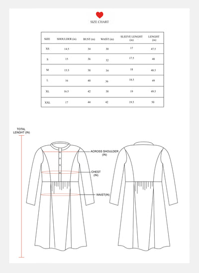 Bhini Cotton Pleated Kurta