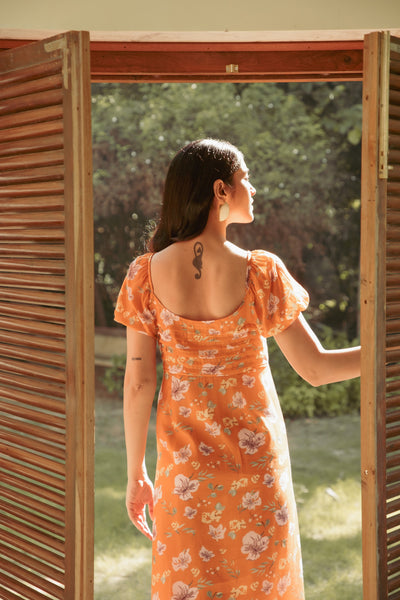 Idris Pleated Dress
