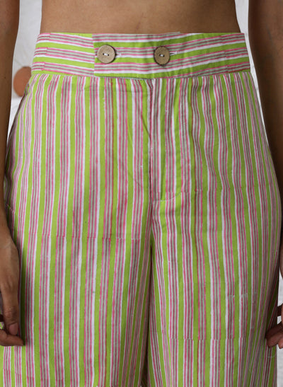 Online Cotton Straight-Leg Pants