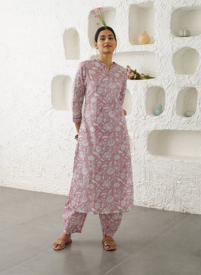 Shop Khwab Straight Cotton Kurta