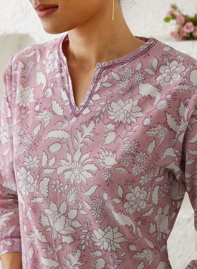 Khwab Straight Cotton Kurta 