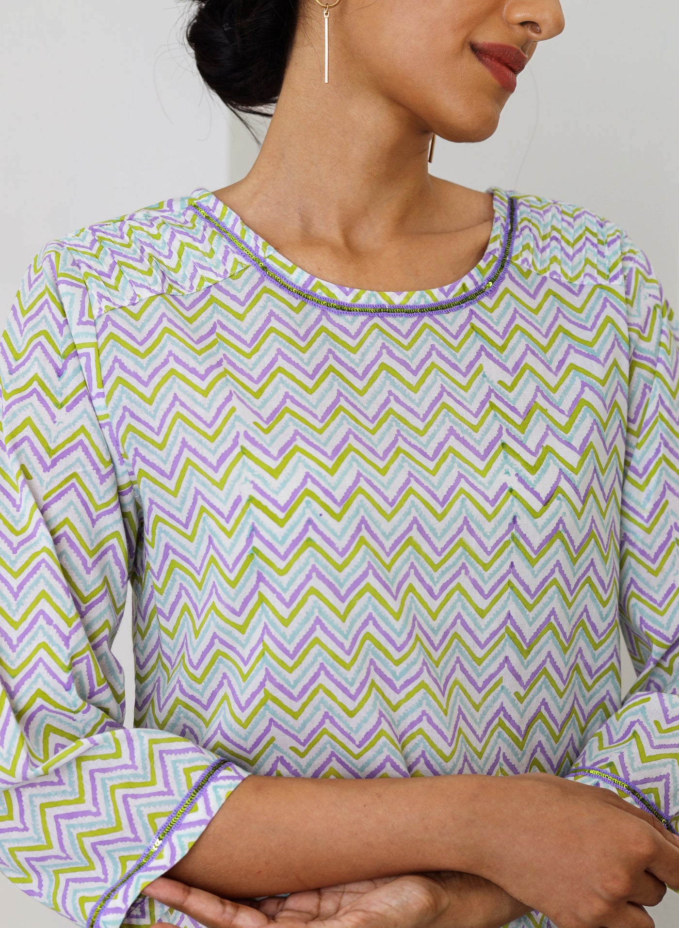 Women's Online Cotton Printed Kurta