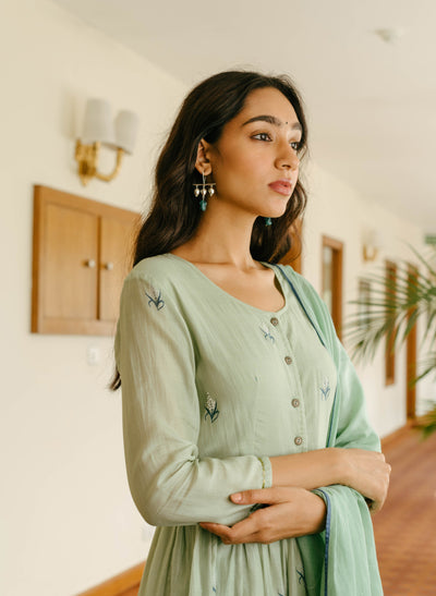 Buy Women's Koi Gathered Kurta