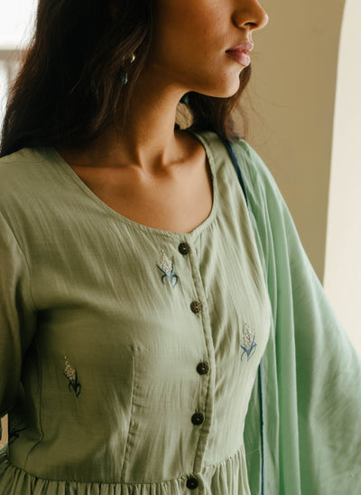 Shop Koi Gathered Kurta