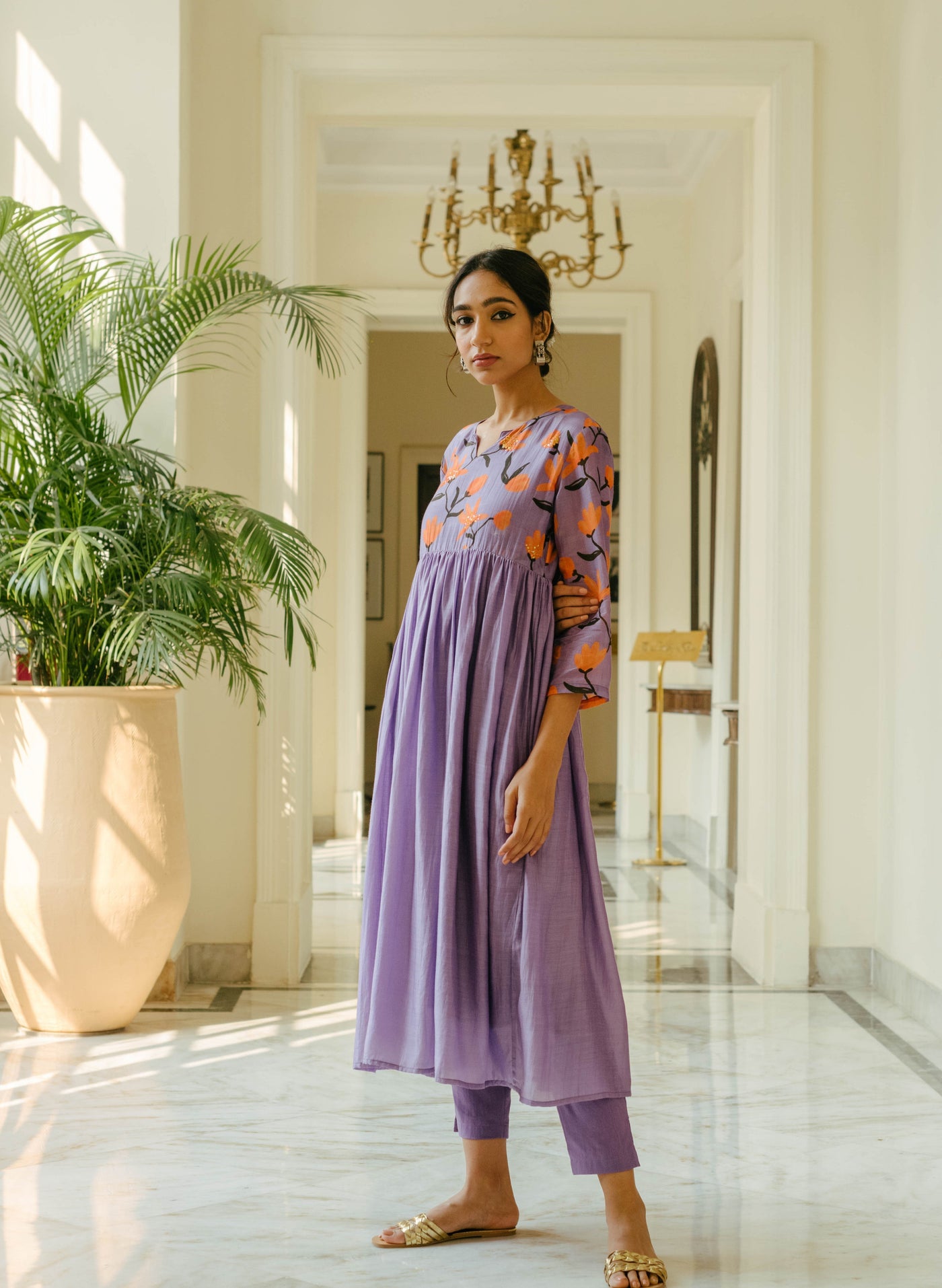 Women's Vibrant Rimjhim Kurta 