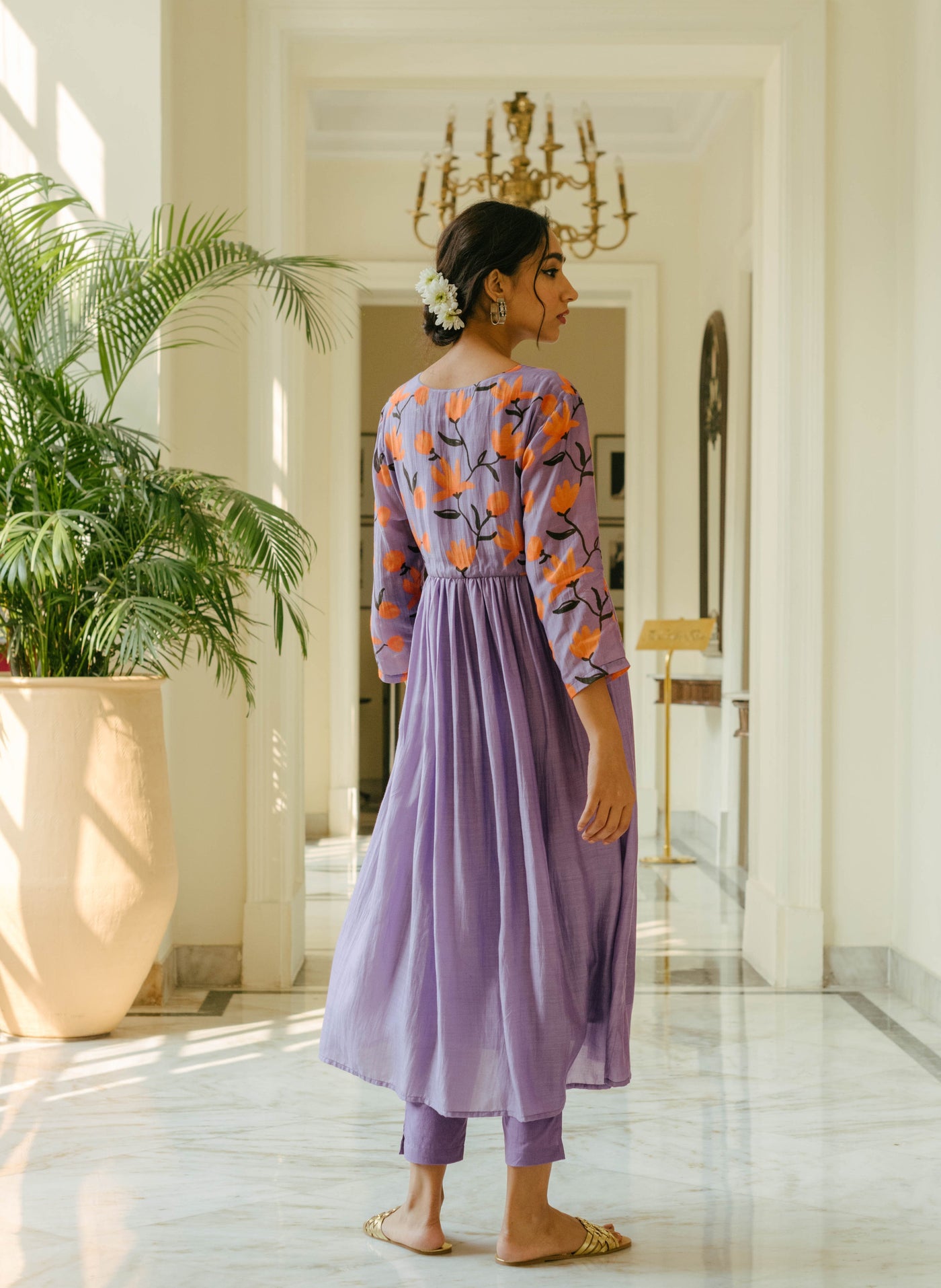 Vibrant Rimjhim Kurta Online