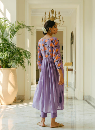 Vibrant Rimjhim Kurta Online